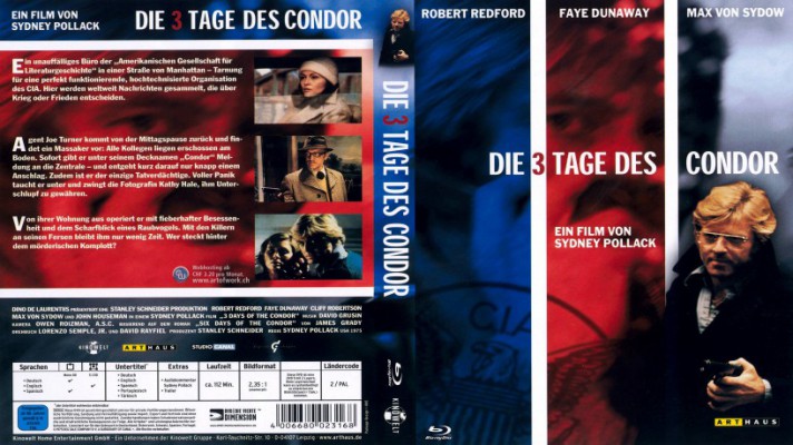 poster Die Drei Tage des Condor
          (1975)
        