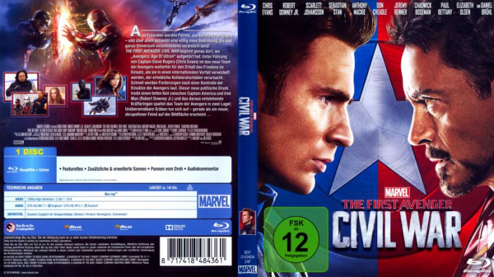 poster The First Avenger: Civil War
          (2016)
        
