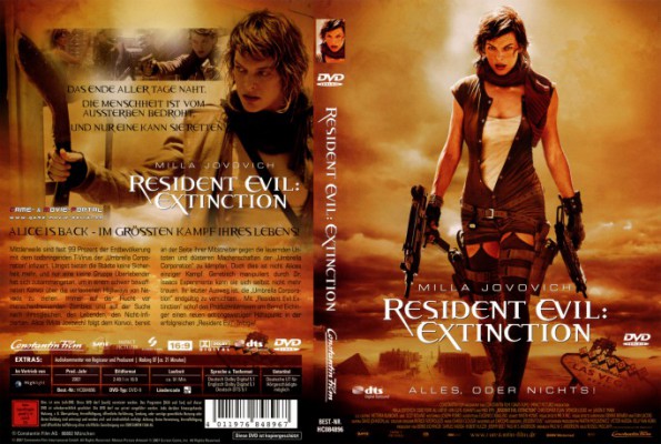 poster Resident Evil 3 - Extinction
          (2007)
        