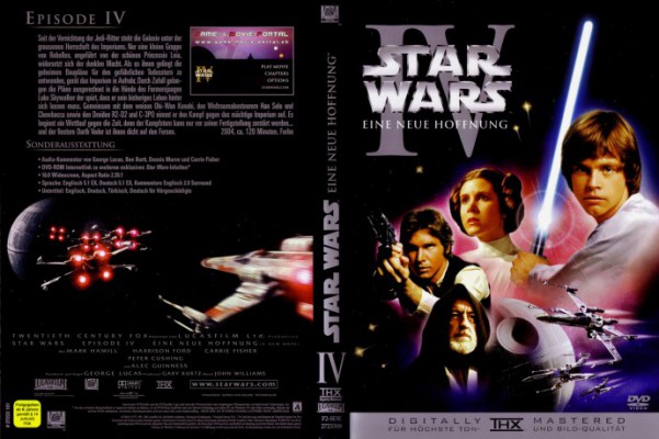 poster Star Wars IV - Eine neue Hoffnung 
          (1977)
        